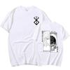 Anime Berserk Graphic Print Summer Men Women Cotton Oversized Short Sleeve T-Shirt Unsex Loose Casual Oversized Top Streetwear Fashion Summer New Tee