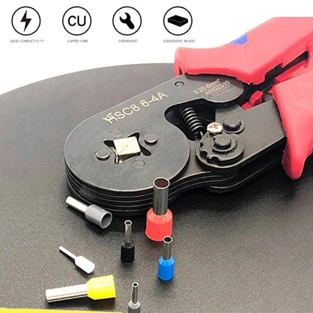 Ferrule Crimping Tool Kit Wire Terminals Crimping Tools Wire +800 PCS