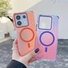 Новый Магнитный Чехол С Изменением Цвета для Xiaomi Redmi Note 13 Pro Plus 5G 4G Poco X6 M6 Pro Magsafe Беспроводная Зарядка Ударопрочный Чехол