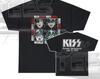 KISS 13 июля 1979 года Pontiac Silverdomee Dynasty Tour Мероприятие Футболка Унисекс Футболка