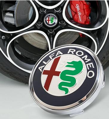 4 шт. 58 мм Центральные колпачки ступицы колесных дисков автомобиля с логотипом Giulietta Mto Giulia GT 159 147 156 166 Stelvio Brera Аксессуары