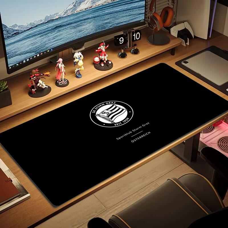 Sk Sturm Graz Mouse Pad Large Gaming Table Cushion Nonslip Laptop Tablet Big Mousepad Xxl Mat Mini Pc Playmat With Lock Edge