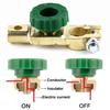 Car Battery Switch Battery Terminal Link Switch Automatic Circuit Breaker Car Battery Power-off Switch Quick Cut-off Disconnect Protector RV 12V-24V