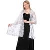 Shawl Dress Embroidered Shawl Dinner Shawl Women Star Moon Sequined Stage Party