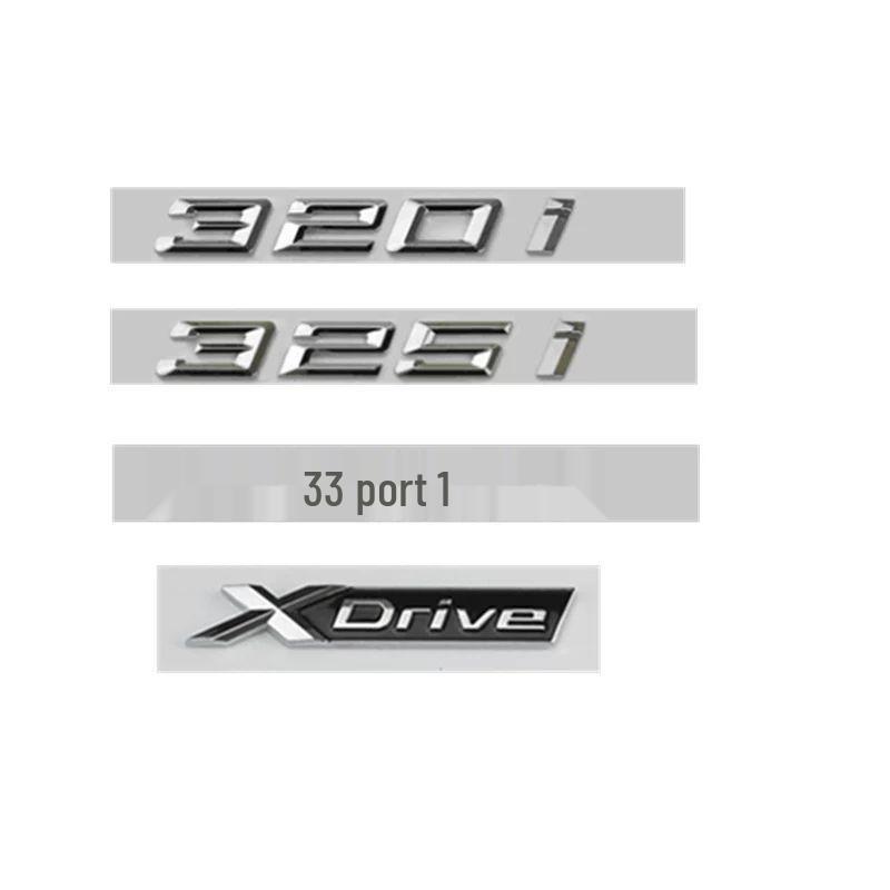 Compatible Rear Emblem for 2020-2025 BMW 320Li, 325Li, 328Li, 330Li, 340i Models