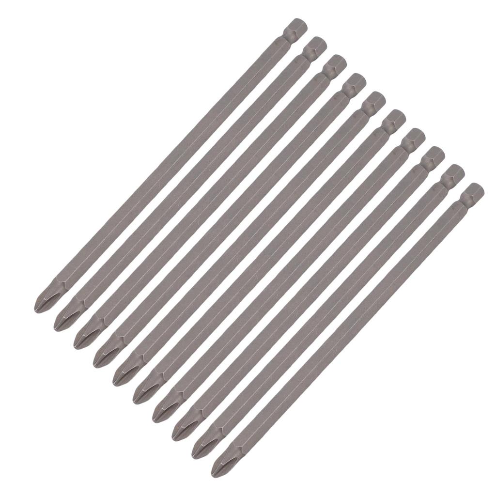1 4in Hex Shank PH2 Screwdriver Bit Set Alloy Steel 150mm Screw Driver Bit Set for Electronics Electrical Engineering