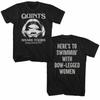 Jaws Quint's Quote Black Adult T-Shirt