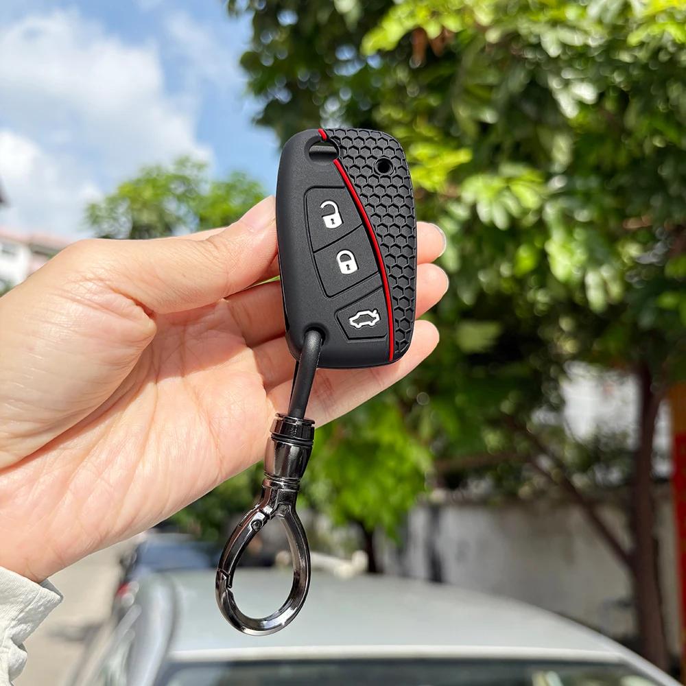 Защита для брелока для автомобилей Fiat Grande Punto Panda Dot Streetka Для Ford Ka Силиконовый держатель чехла для автомобильного пульта