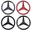 D5Car Sticker ABS Front Grille Badge Decal Cover Emblem Personalized Modified Front Grille Logo Moulding Unique For Mercedes Benz