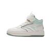 Comfortable Atmospheric Simple High-Top Kids Skate Shoes Kids Sneakers Ivory-White Morning-Green 322448011-2
