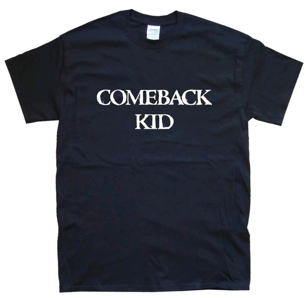 COMEBACK KID T-SHIRT All sizes S M L XL XXL colours Black, White