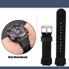 Для Casio нейлоновый ремешок W-735H AE-1200WH SGW-300/400H/500H AQ-S810W AE-1000/1300 MRW-200H Выпуклый 16 18мм Холст Силикон Ремешок для часов