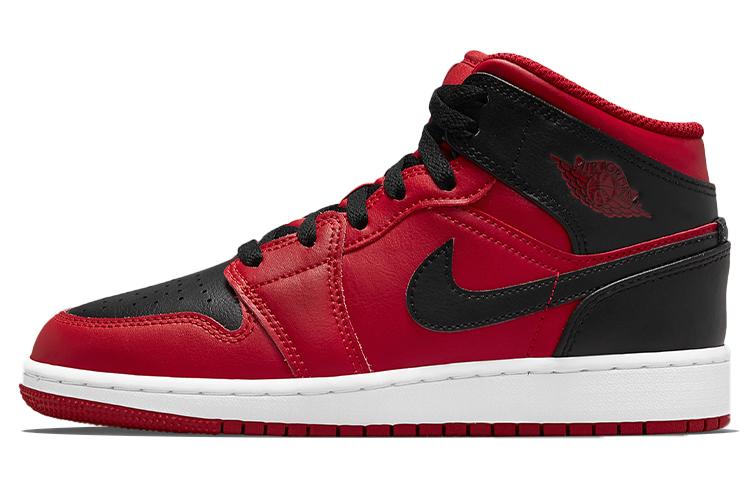 Jordan 1 Mid Reverse Bred 2021 GS 554725-660