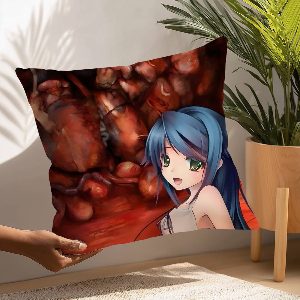 Saya No Uta Песнь Сайи Наволочка Плюшевая Ткань Мягкая Наволочка Двусторонняя Печать Наволочка Подушка Бытовые Подарки