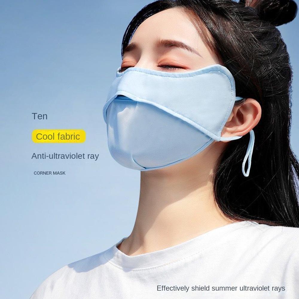 Спортивная маска с защитой от УФ-лучей, регулируемая маска для лица, новая защита лица, для улицы