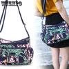 WTEMPO Женские сумки на одно плечо с цветочным принтом в сельском стиле, винтажные легкие сумки-мессенджеры на молнии в европейском и американском стиле
