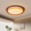 Bauhaus Mid-Century Solid Wood Ceiling Light for Master or Youth Bedroom - 2025 Retro Design