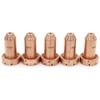 Nozzle Copper Plasma Cutter Protective Torch Consumables 5pcs