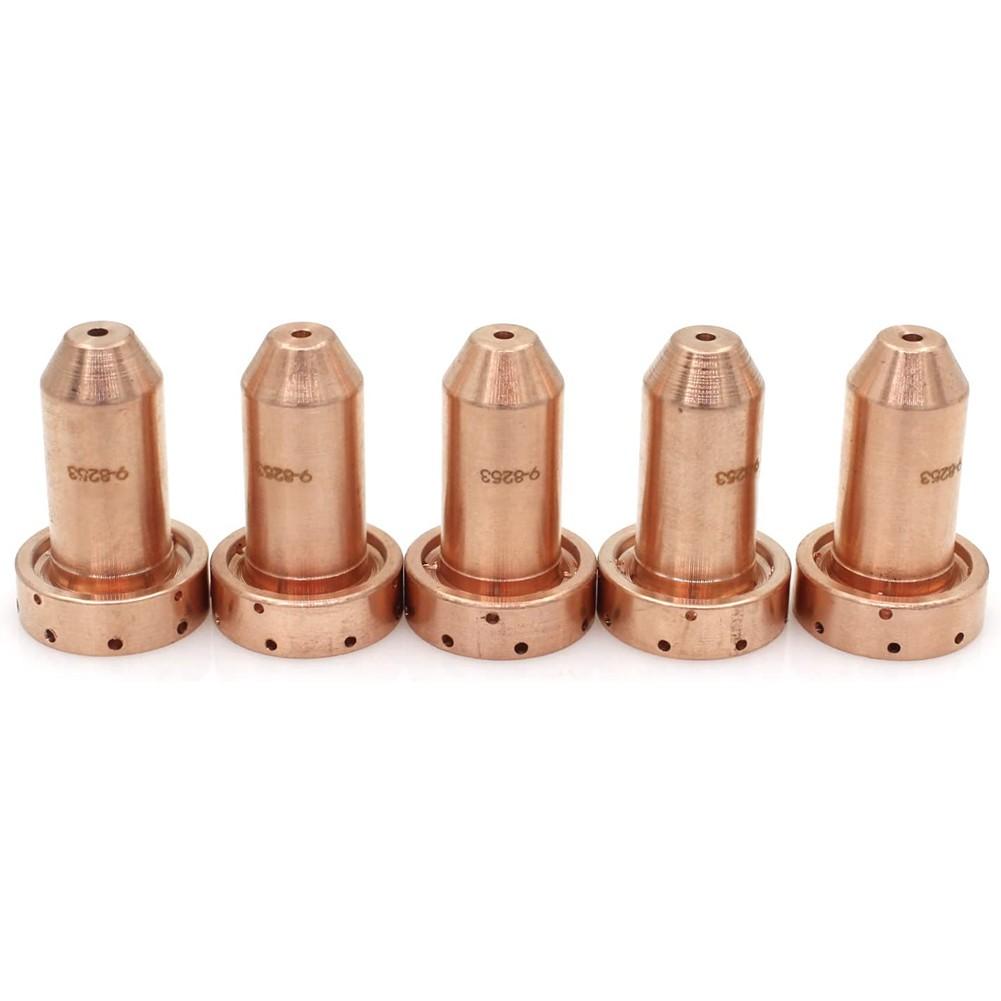 Nozzle Copper Plasma Cutter Protective Torch Consumables 5pcs