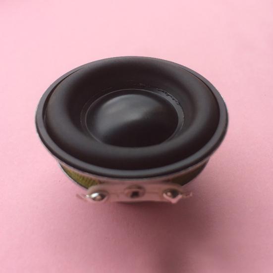 Portable 40mm 16 Core 4 Ohm 5W Rubber Edge Full Range Loudspeaker DIY Speaker