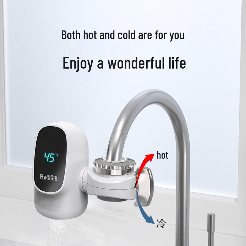 Instant Hot Electric Water Faucet: Kitchen Dual-Use, Cold & Hot, Installation-Free