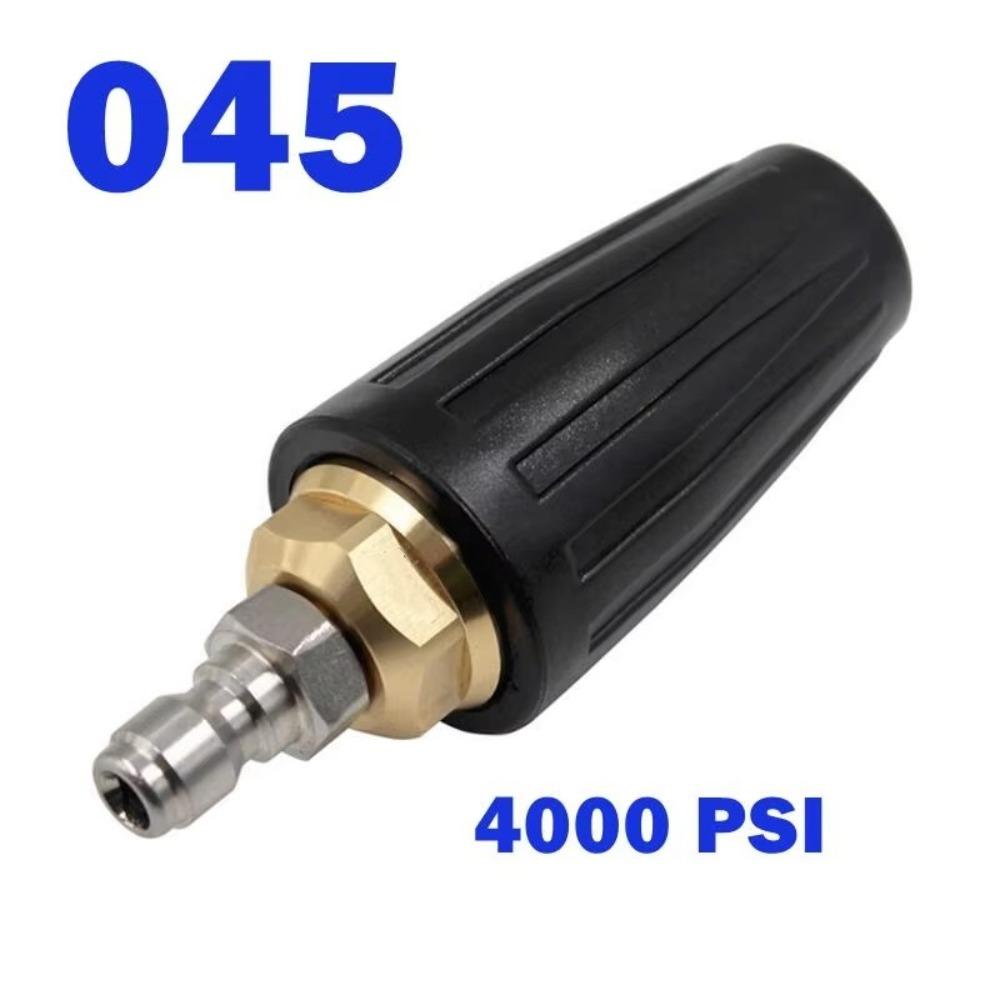 1/4" Quick Connect Car Washer Turbo Nozzle 4000 PSI Turbo Head Nozzle Practical Nozzle Spray