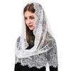Spanish Style Lace Veil Black White Head Covering New Arrival Bride Mantilla  for Women