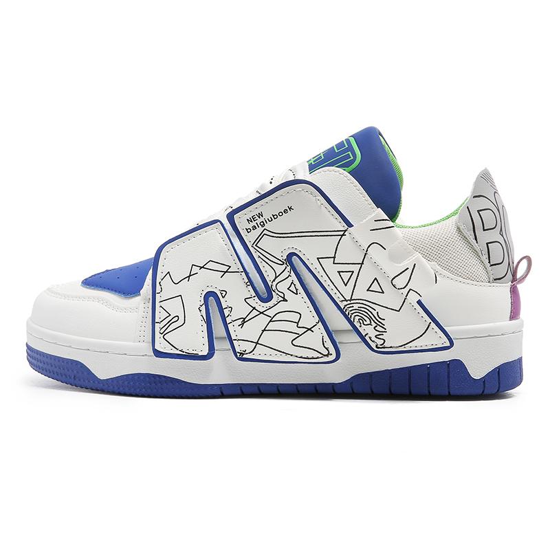 Кроссовки Мужская обувь Ретро Классическая уличная одежда Хип-хоп Панк Обувь для скейтборда Модные кроссовки Пара Открытый тренажерный зал Спортивная повседневная обувь