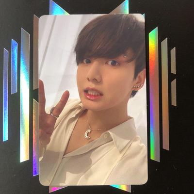 [ИСПОЛЬЗОВАННАЯ] Коллекционная карточка Чонгука из BTS, фотокарточка PROOF