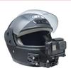 Крепление на мотоциклетный шлем Изогнутый клейкий кронштейн Для Gopro Hero 8 7 6 5 4 3 SJCAM sj4000 Для XiaoYi 4K Аксессуары для экшн-камер