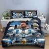 Argentinian Soccer Champion Set Bedding Duvet Cover Set Duvet Cover Pillowcases Home Decor (1 * Duvet Cover 2 * Pillowcases, without duvet insert)