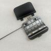 Auto Rear Bumper Tow Hook Cap Cover Matt or Glossy Black for MG 4 MG4 EV Mulan 2022 2023 2024 2025