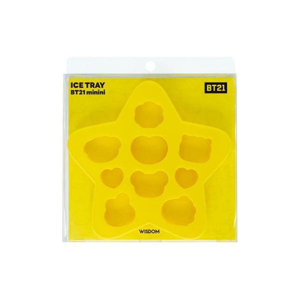 LINE FRIENDS BT21 Mini Yellow Yellow Silicone Ice Tray Ice State
