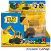 The Little Bus TAYO Diecast Plastic Car POCO Model Excavator Pull Back Gear