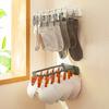Вешалка для сушки, подвесное хранилище, выдерживающая большую нагрузку, отличная легкая вешалка для носков, предметы домашнего обихода
