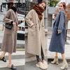 Cashmere Coat Parka Female Sheep Sheared Jacket Long Female Fur Coat Lamb Hair Thicken Warm Plus Size High-end Women Coat
