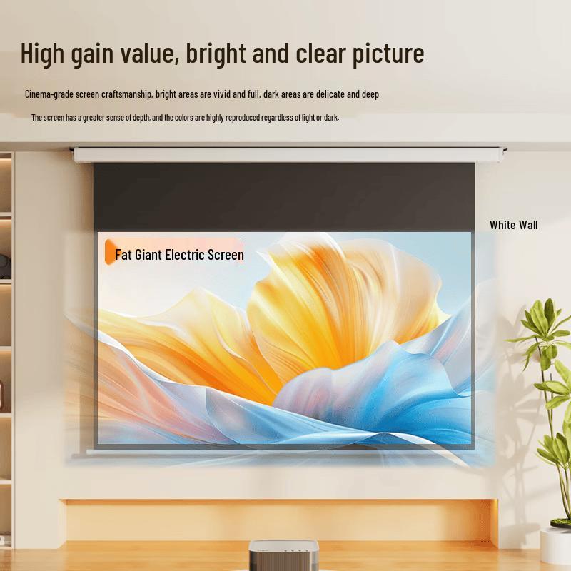 Fat Giant Electric Projector Screen