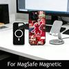 Cut Cartoon E-Elmo Phone Case For iPhone17,16,15,14,13,12,11 Plus,Pro Magnetic For Magsafe Wireless Charging