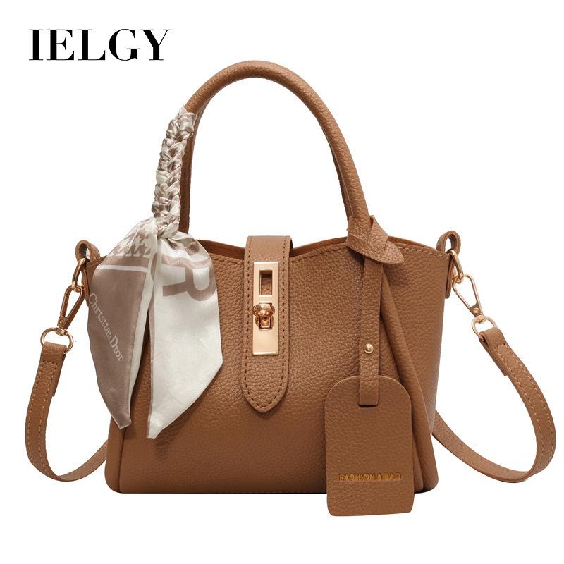 IELGY Women's Vegetable Basket, Messenger Bag, Portable Bucket Bag