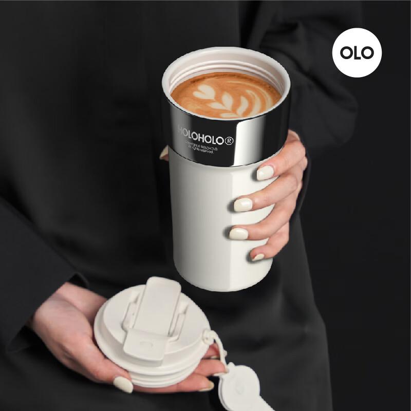 HOLOHOLO Портативная термокружка с соломинкой для кофе