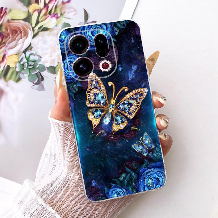Чехол для OPPO Find X9 Pro 5G Силиконовый Чехол Животное Кот ТПУ Мягкая Задняя Крышка Для OPPO Find X9 Чехлы FindX9 CPH2797 PLJ110 ТПУ Чехол