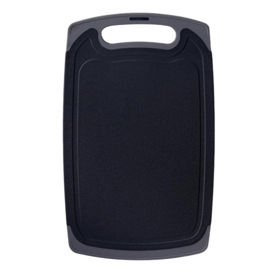 Двусторонняя разделочная доска для овощей и мяса с канавками Удобная ручка с нескользящим покрытием Необходимая кухонная вещь для гурманов и шеф-поваров