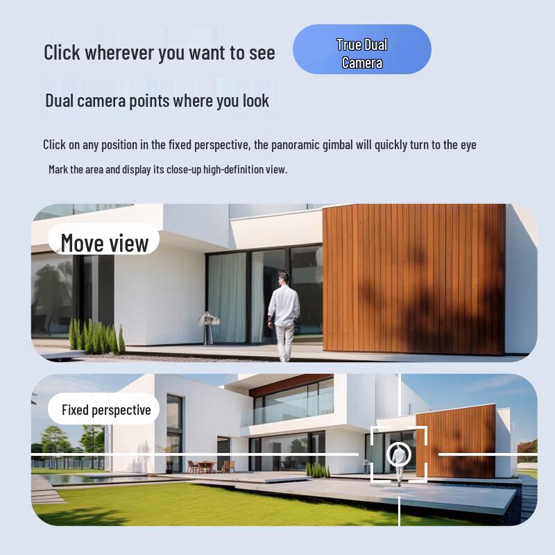 EZVIZ H9c Dual-Lens Smart Home Security Camera (CN version)