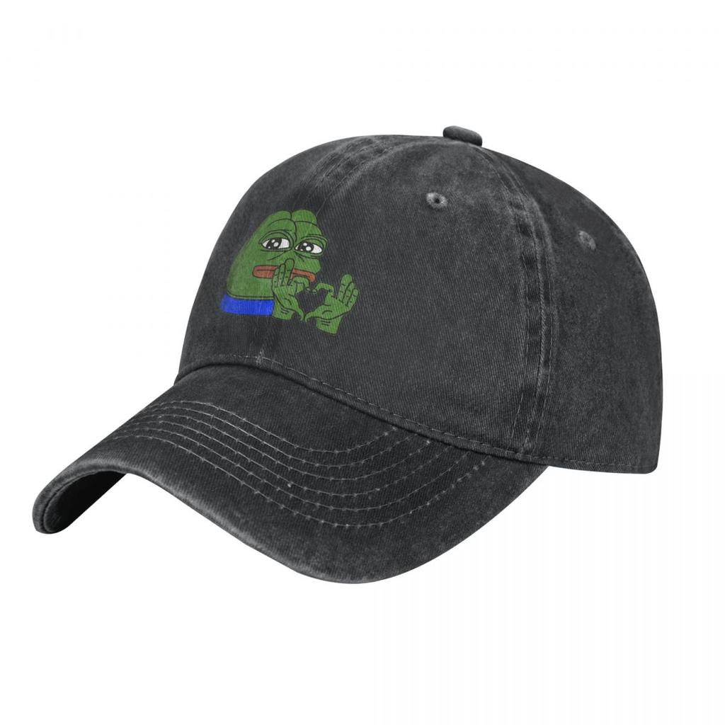 Бейсбольная кепка PEPE The Frog Heart, шляпа от солнца для детей, альпинизм, женская пляжная аутлет, мужская