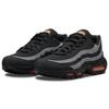 Nike Air Max 95 Черный Серый Оранжевый Безопасности Мужские Кроссовки Железо-Серый Белый DX2657-001