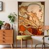 Аватар: Легенда об Аанге DIY Настенный гобелен Хиппи Цветочные настенные ковры Декор для общежития Настенный декор