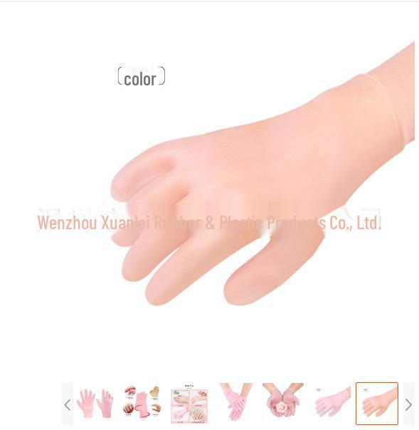 Силиконовые увлажняющие носки и маска для рук для защиты от трещин на пятках и ступнях