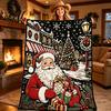 Interactive Drawing Blanket for Artists Christmas Color Your Blanket DIY Coloring Own Throw 59" x 49" Cozy Birthday Gift Enthusiasts Art Project