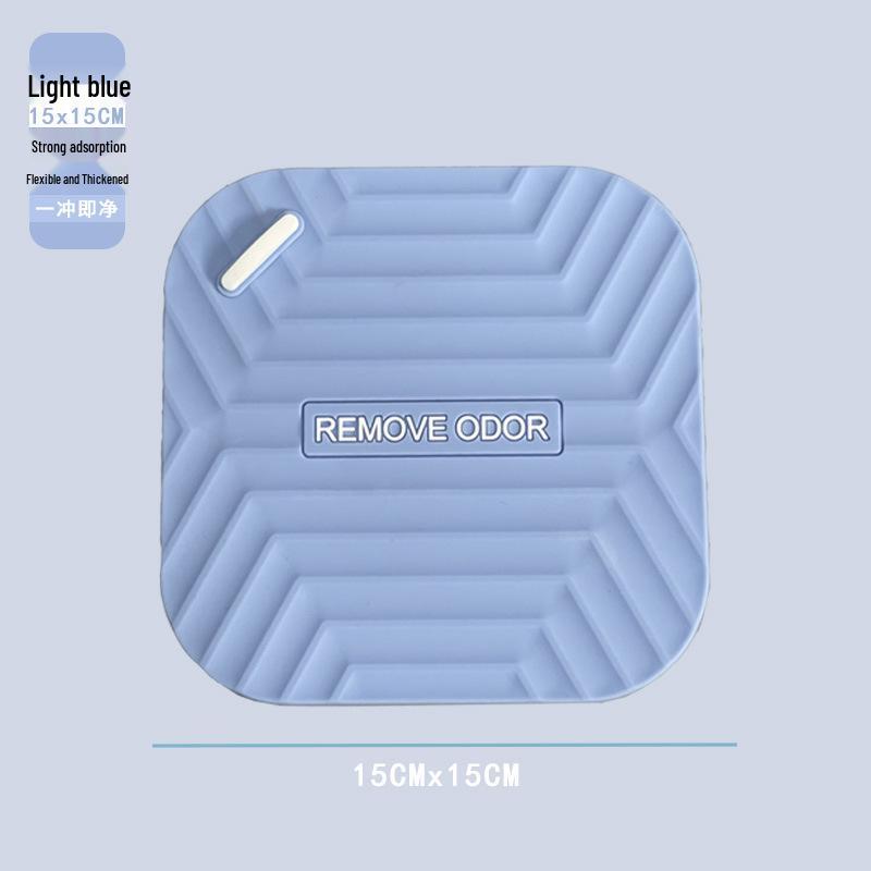 Universal Anti-Odor Floor Drain Cover for Kitchen & Bathroom - Insect & Mosquito Resistant Mat