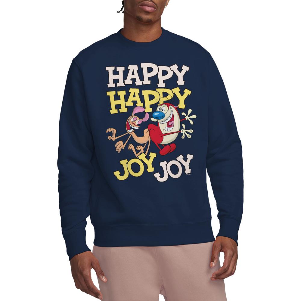 Ren & Stimpy унисекс для взрослых Happy Happy Joy Joy толстовка